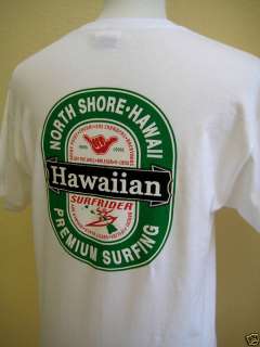NEW Hawaiian Hawaii Design T shirt Premium Surfing North Shore Hawaii 
