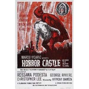 Horror Castle Movie Poster 2ftx3ft