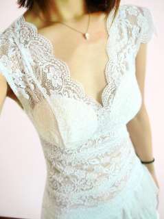 Womens V neck See through Sexy Nightwear Throughout Lace Cap Sleeve T 