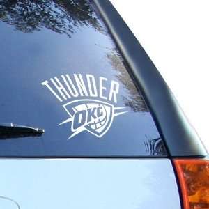  Oklahoma City Thunder White 8 Logo Decal Sports 