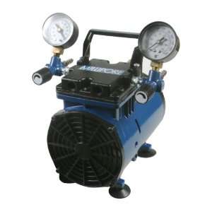   Duty Vacuum/Pressure Pump, 220V, 2.45 bar Pressure, 37L/min Flow Rate
