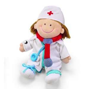  Russ Berrie Activity Doll Doctor 14.5 inches Toys & Games