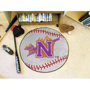 29 Round NCAA Northwestern State Demons Chromo Jet Printed Baseball 