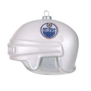  Edmonton Oilers 3 Collegiate Glass Football Helmet 