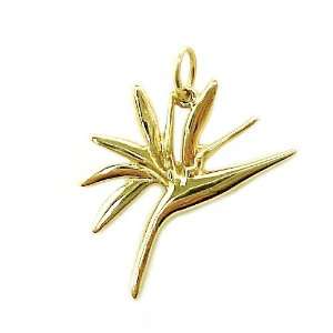   Paradise Flower Pendant in 14K Yellow Gold Maui Divers of Hawaii