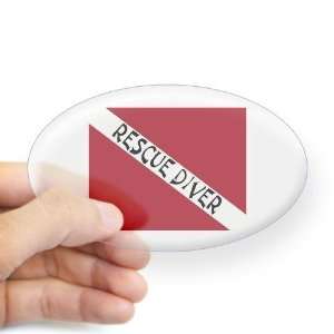  Dive Addicted Hobbies Oval Sticker by  Arts 