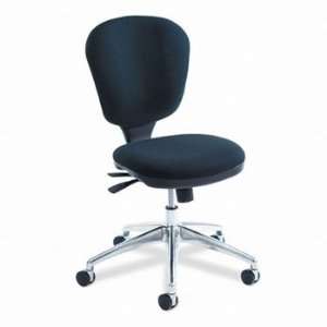  3444BL   Metro Chair Collection Mid Back Chair, Black 