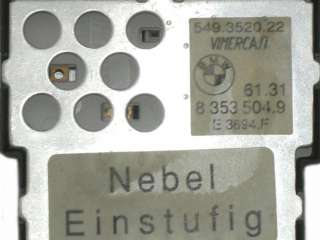 BMW E36 Compact Schalter Licht Lichtschalter NSL  9/99  