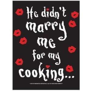  He Didnt Marry Me Apron