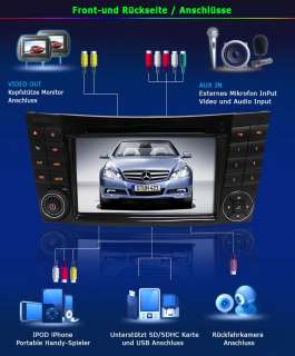 Mercedes Benz E + G Klasse DVD RADIO GPS W211 W219 W463 2 CPU RDS+Kein 