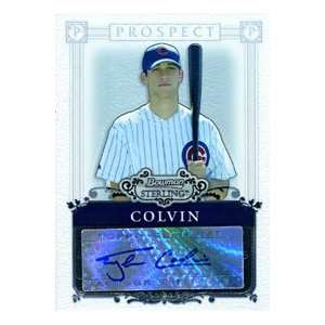Tyler Colvin Autographed / Signed 2006 Bowman Sterling Card