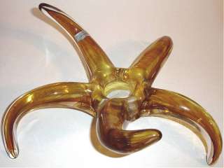 Waterford Evolution Starfish Votive Sculpture European Art Glass New 