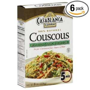 Casablanca Couscous, Roasted Garlic Olive Oil, 8 Ounce (Pack of 6)