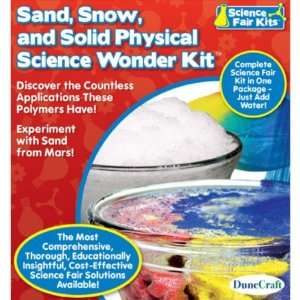  New   Sand, Snow, and Solid Physical Science Wonder Kit 