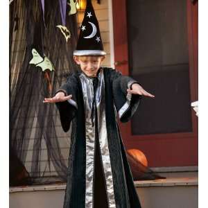  Aeromax Wizard Costume with Fully Lined Black Cloak and 