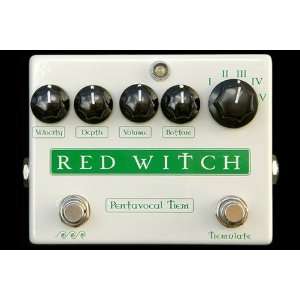  Red Witch Pentavocal Tremolo Musical Instruments