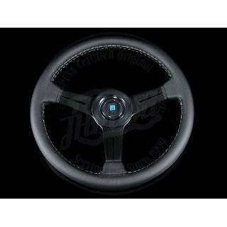 Nardi Classic 330mm Steering Wheel   Black Leather / Black Spokes 