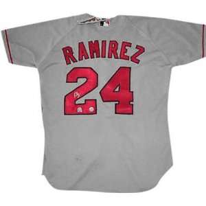 Manny Ramirez Autographed Jersey  Details Boston Red Sox, Majestic 
