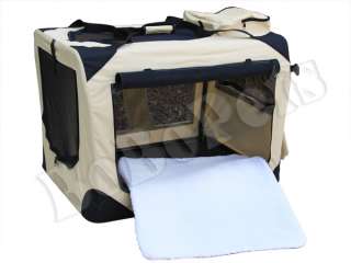 Advanced Soft Portable Dog Crate Carrier House Kennel  