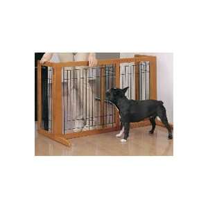 Richell standing HS Pet Gate Brown color