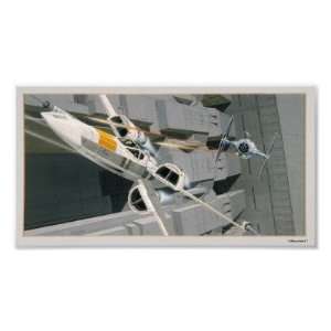  X wing starfighter Poster