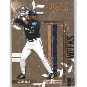 2004 Donruss Leather and Lumber #77 Rickie Weeks 
