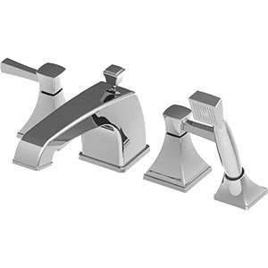  Fontaine Bellagio Roman Tub Faucet and Hand Shower Set 