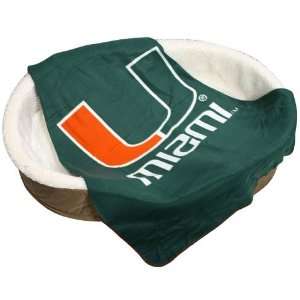  Miami Hurricanes Collegiate Fleece Pet Blanket