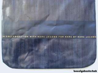 MARC JACOBS Indigo Denim Stripe Tote Shoulder Bag New  