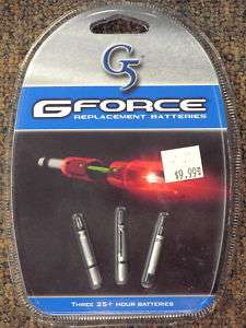 G5 G Force Replacement Batteries 3 pk  