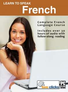 LEARN TO SPEAK FRENCH Language Course CD/ROM w/ Audio  