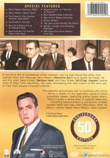 Perry Mason 50th Anniversary Edition (DVD, 2008, Multi disc set; 50th.