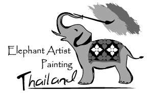   , ORIGINAL Paint by BOON MEE Elephant Artist +DVD SHOW  956  
