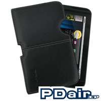   Genuine Leather Case for Dell Streak 7   Horizontal Pouch Type (Black