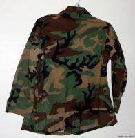 Air Force Surplus Woodland Camouflage Womens Maternity Coat Size 