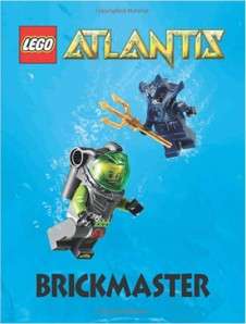 LEGO Brickmaster ATLANTIS Lego Set Instuction Book HardCover Book Over 