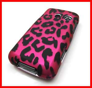 PINK LEOPARD HARD CASE COVER FOR LG BANTER RUMOR TOUCH  