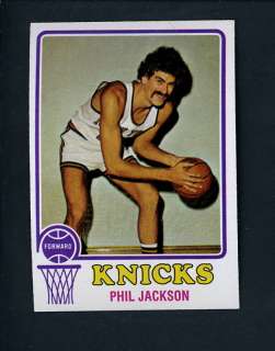 1973 Topps Basketball # 71 Phil Jackson Knicks  