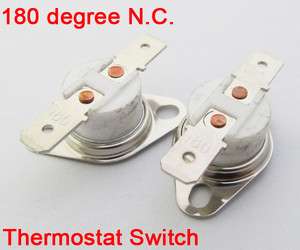   Ceramics Temperature Switch Thermostat 180°C NC 180 N/C Auto Reset