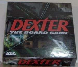 DEXTER BOARD GAME NIB NR   NEW RELEASE SHOWTIME  