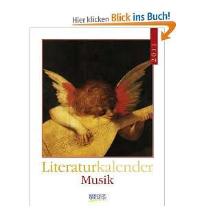 Literaturkalender Musik 2011 Wochenkalender  Bücher