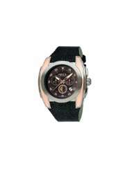 BREIL WATCH MEDITERRANEO CHR D/BROWN IP PINK GOLD LUGS/BL BW0380