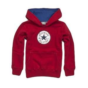 Converse Kinder Pullover Vintage Patch Hoody retro red  