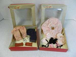 RARE FIND 1950s Ginger Doll Clothes Outfits #s 336 & 55? w/Original 