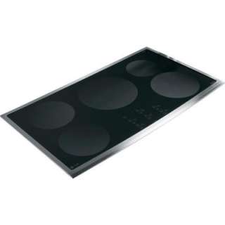 36 in. Smooth Surface Electric Induction Cooktop in Stainless Steel