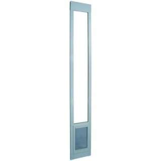   Pet Patio Door Fits 77.6 in. To 80.4 in. Tall Sliding Glass Alum Door