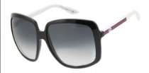 Sonnenbrillen Gucci   Gucci GG 3108 S BLCK WHTE/PL GREY SHD Sunglasses 