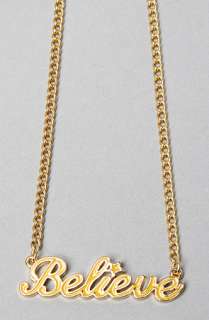 Disney Couture Jewelry The Believe Necklace in Yellow  Karmaloop 