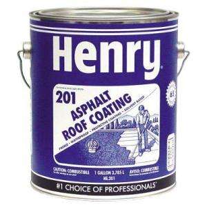 Henry 201 Fibered Roof Coating 0.90 Gal HE201142  