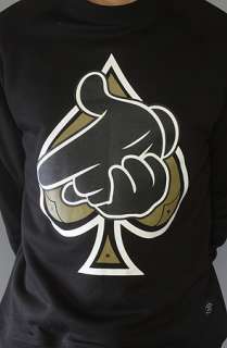   spades crewneck sweatshirt in black sale $ 39 95 $ 80 00 50 % off